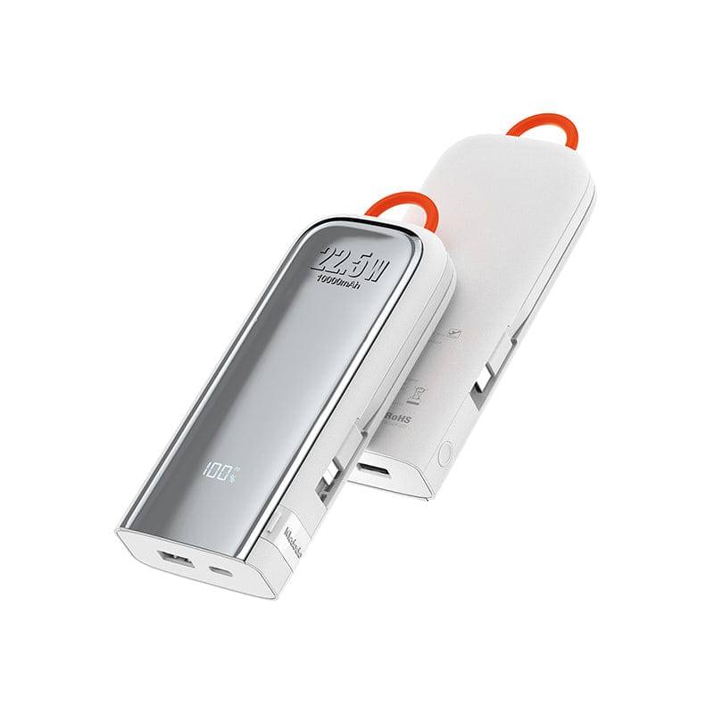 Mcdodo 22.5W 10000mAh Powerbank with Built-in Type C and Lightning Cable Noah Series Mcdodo 22.5W 10000mAh Powerbank with Built-in Type C and Lightning Cable Noah Series